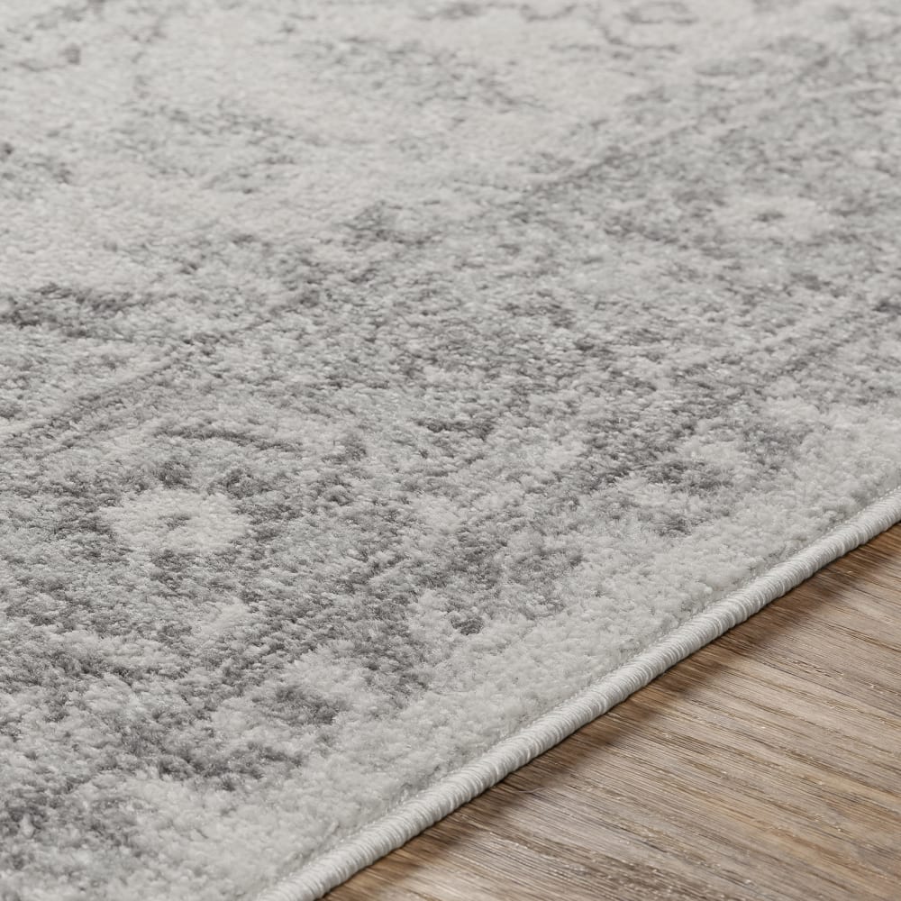 Tapis vintage oriental gris/blanc 160x220 — vue 4