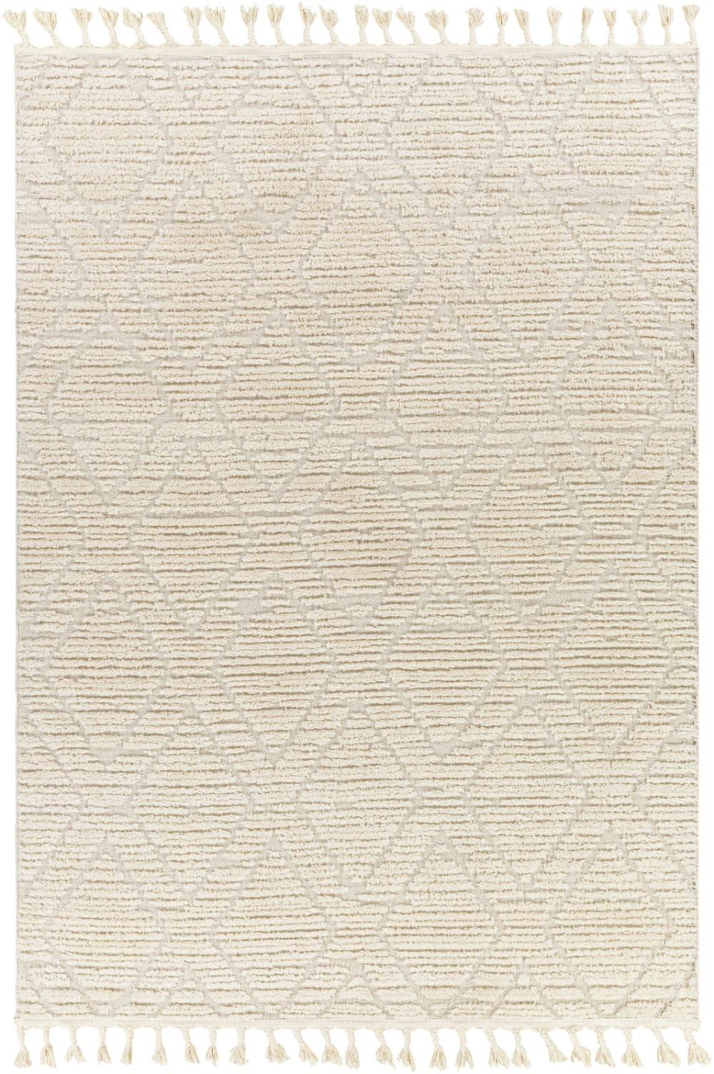 Alfombra bereber étnico marfil 160x213 - Maisons du Monde