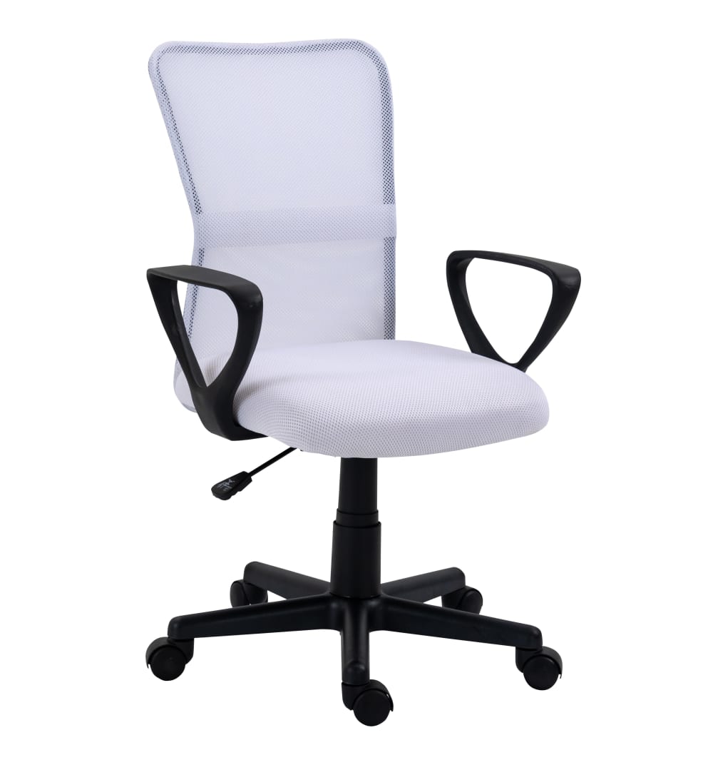 Silla de escritorio en tejido gris - Maisons du Monde