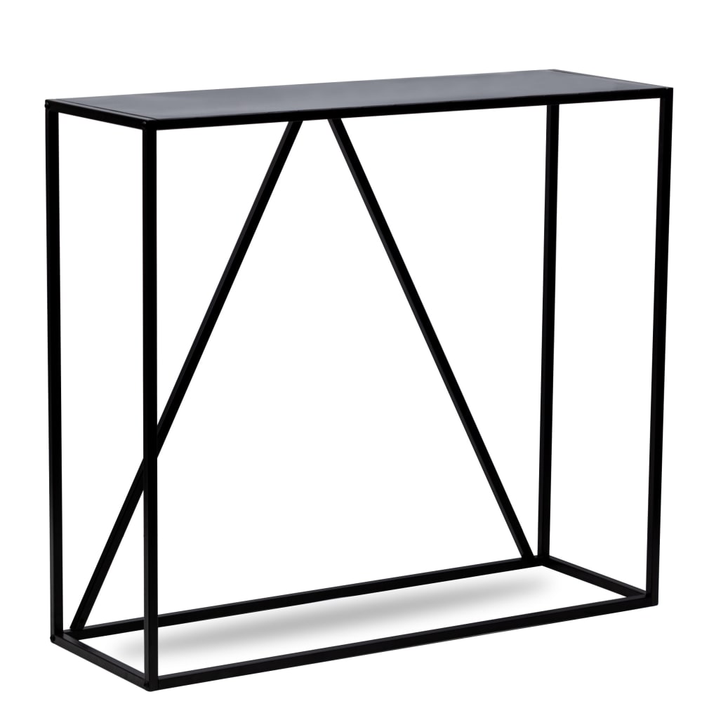 Konsolentisch aus Metall Schwarz - Maisons Du Monde