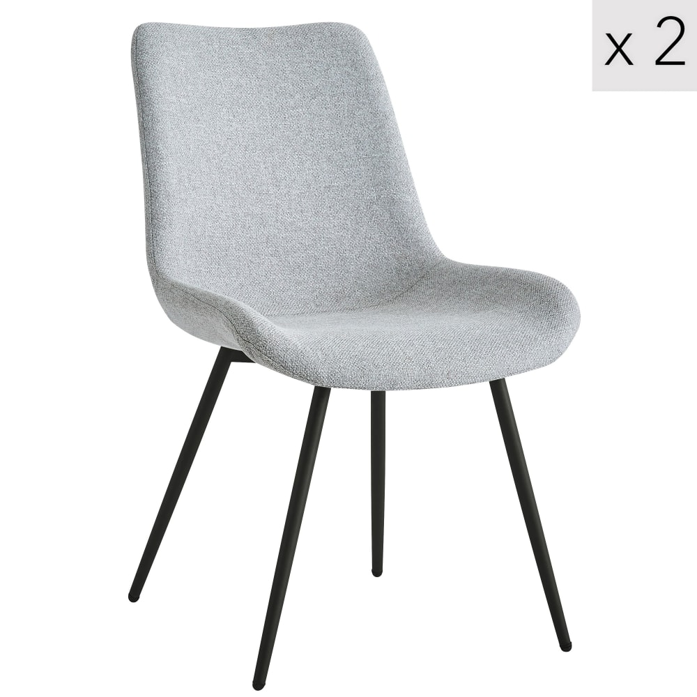 Lot 2 chaises salle - scandinaves