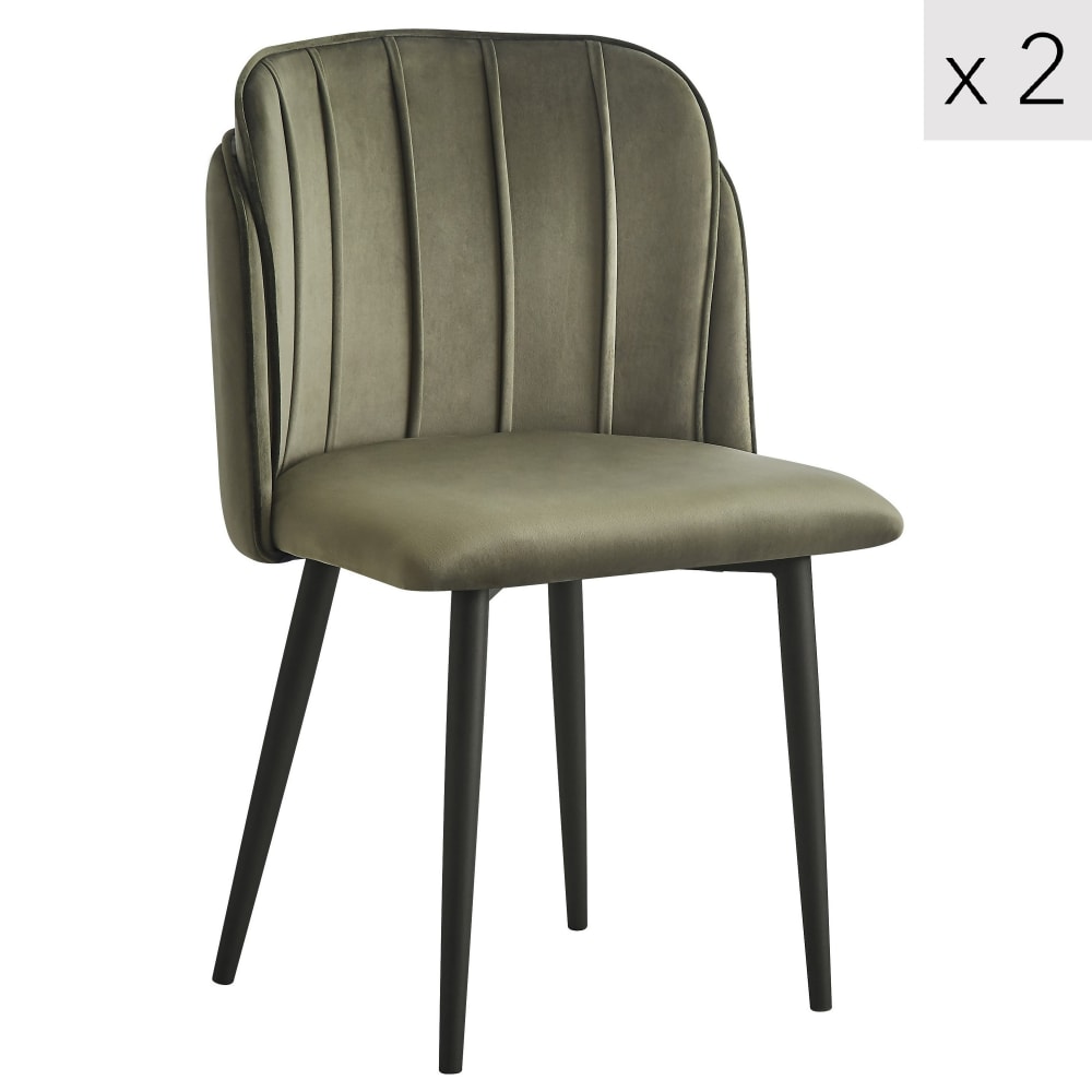 Lot 2 chaises salle - scandinaves