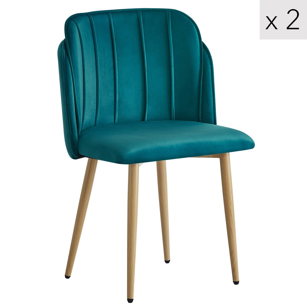 Lot 2 chaises salle