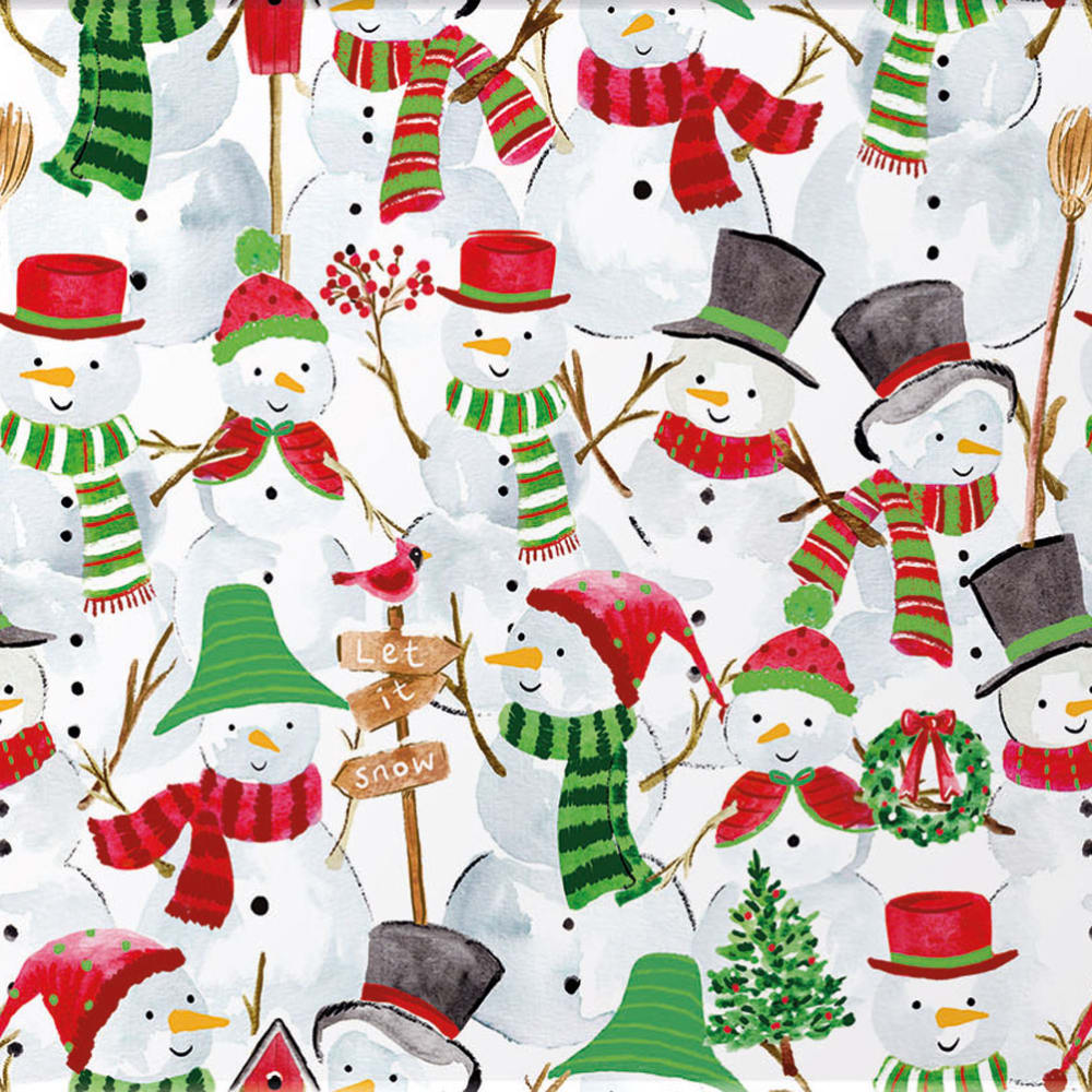 Mini plateau rectangulaire bonhommes de neige - Maisons du Monde