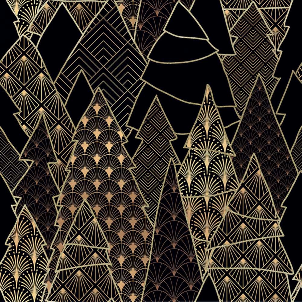 Mini plateau rectangulaire en mélamine sapins de noël - Maisons du Monde