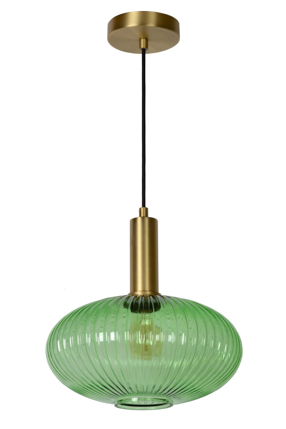 Lámpara de techo en vidrio diám:30cm - Maisons du Monde