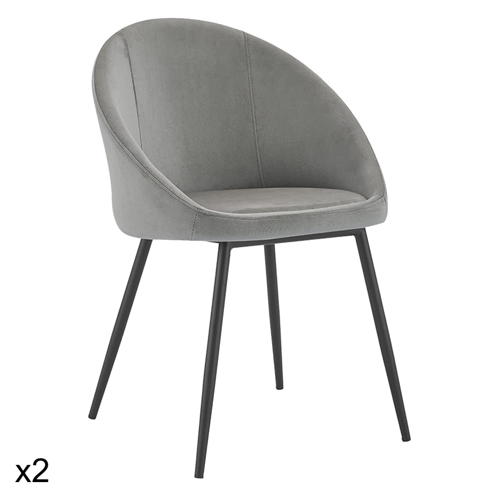 Lot de 2 chaises vintage