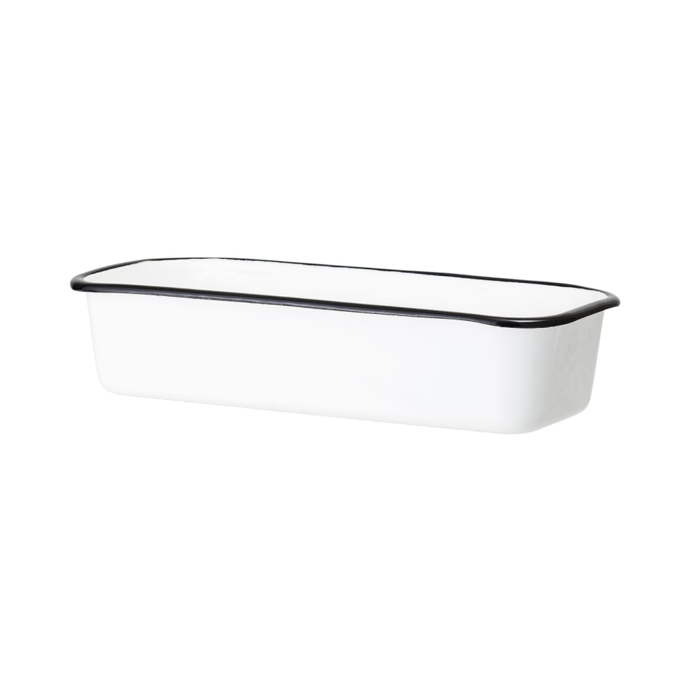 Piatto da portata in metallo bianco - Maisons du Monde