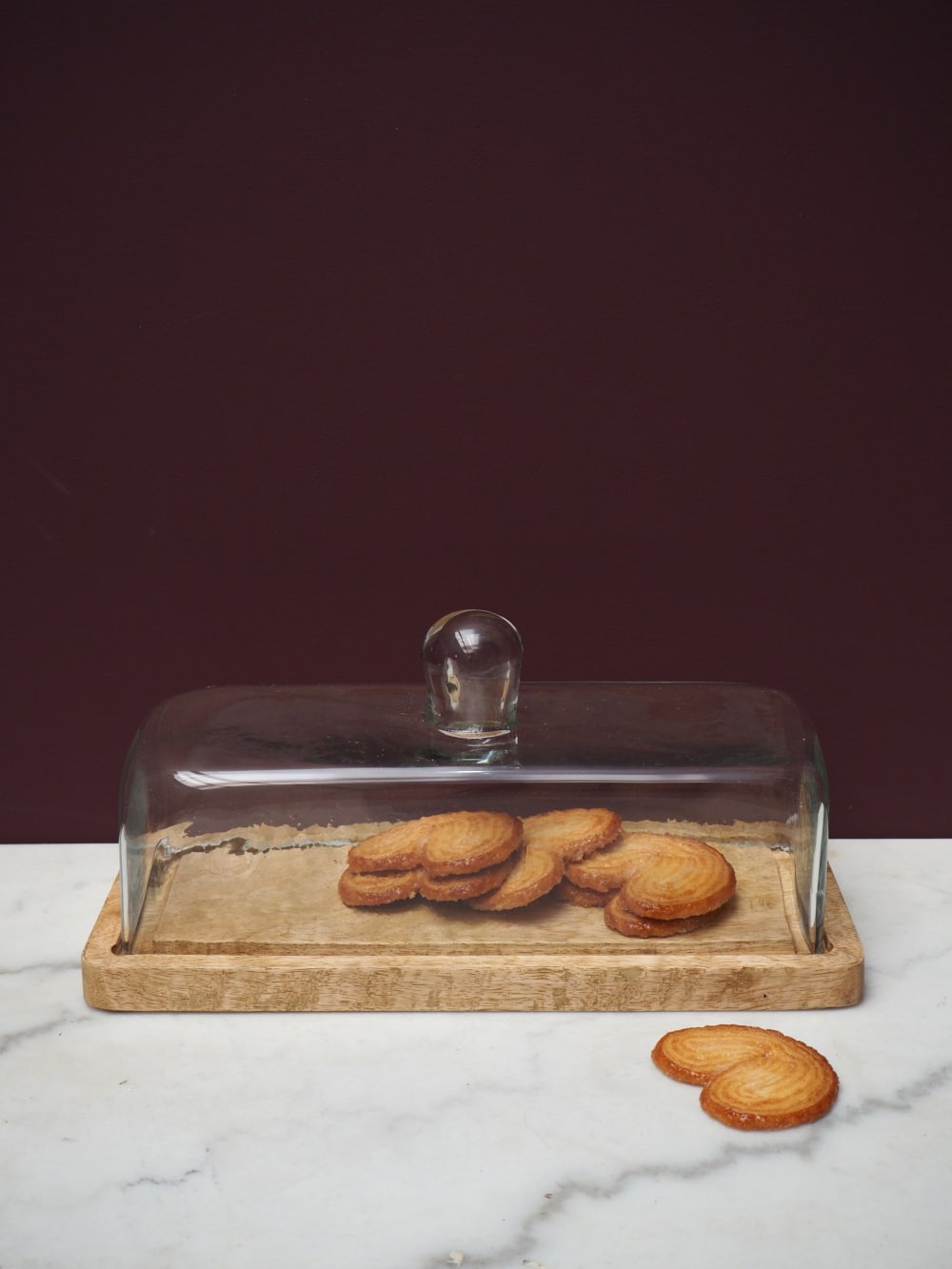 Plat à biscuits en bois beige - Maisons du Monde