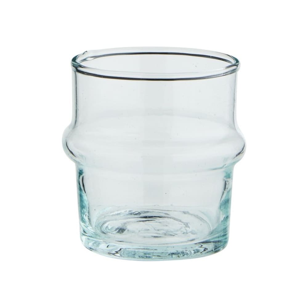 Madam Stoltz Petit verre à eau en verre transparent style contemporain