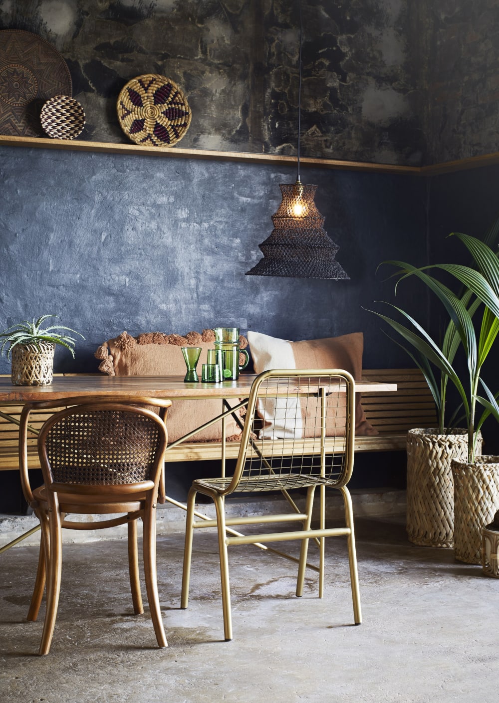 Verre à eau en verre vert - Maisons du Monde