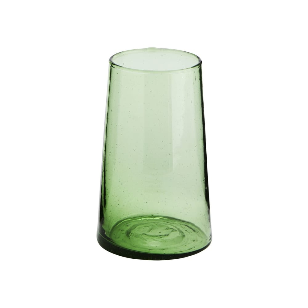 Madam Stoltz Grand verre à eau en verre vert