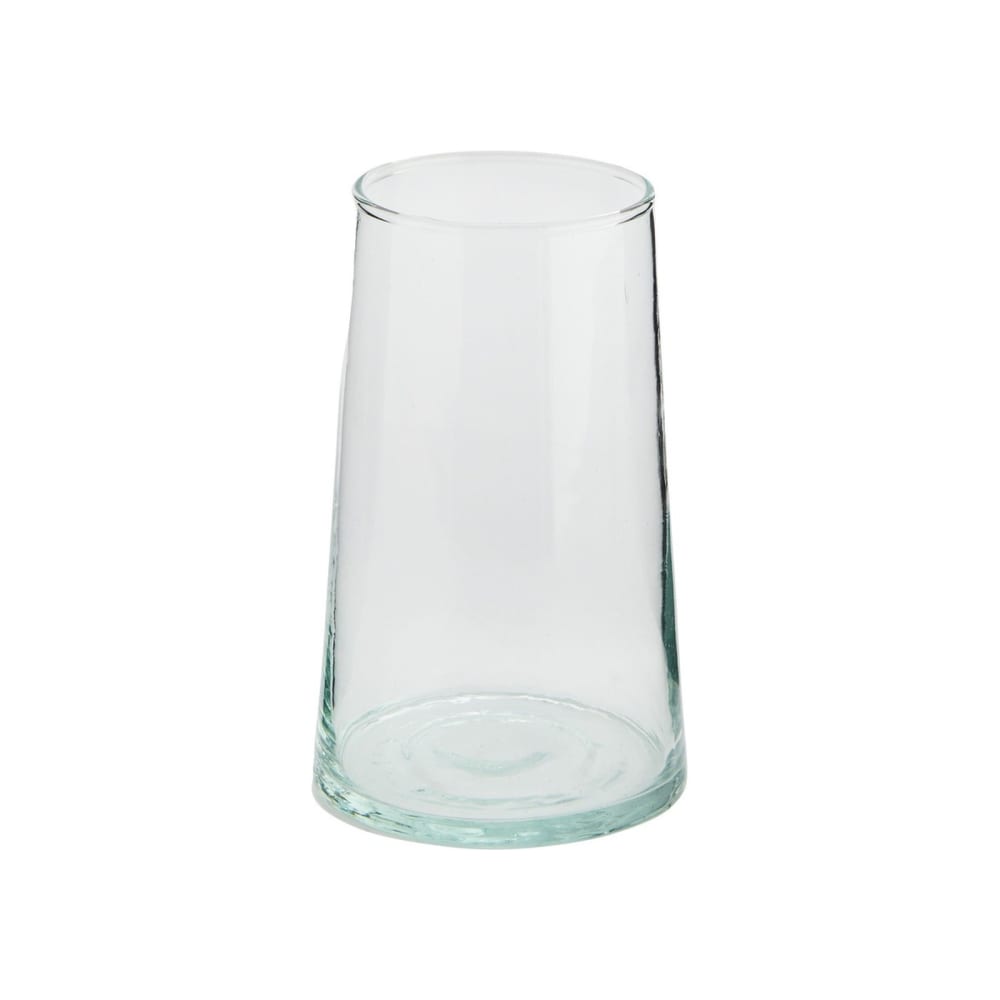 Madam Stoltz Grand verre à eau en verre transparent