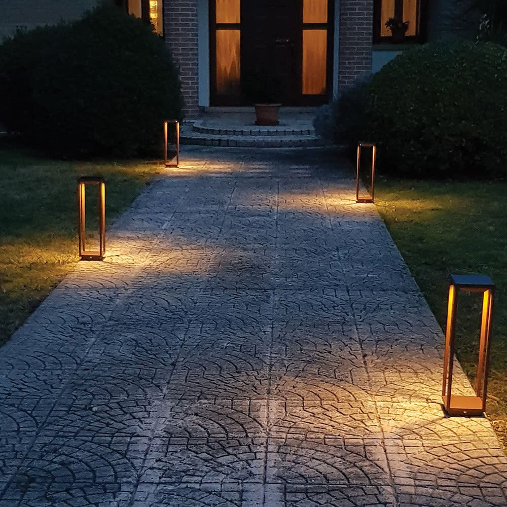 Lanterne led blanche 2,2W avec batterie Ip54 zafferano — vue 3