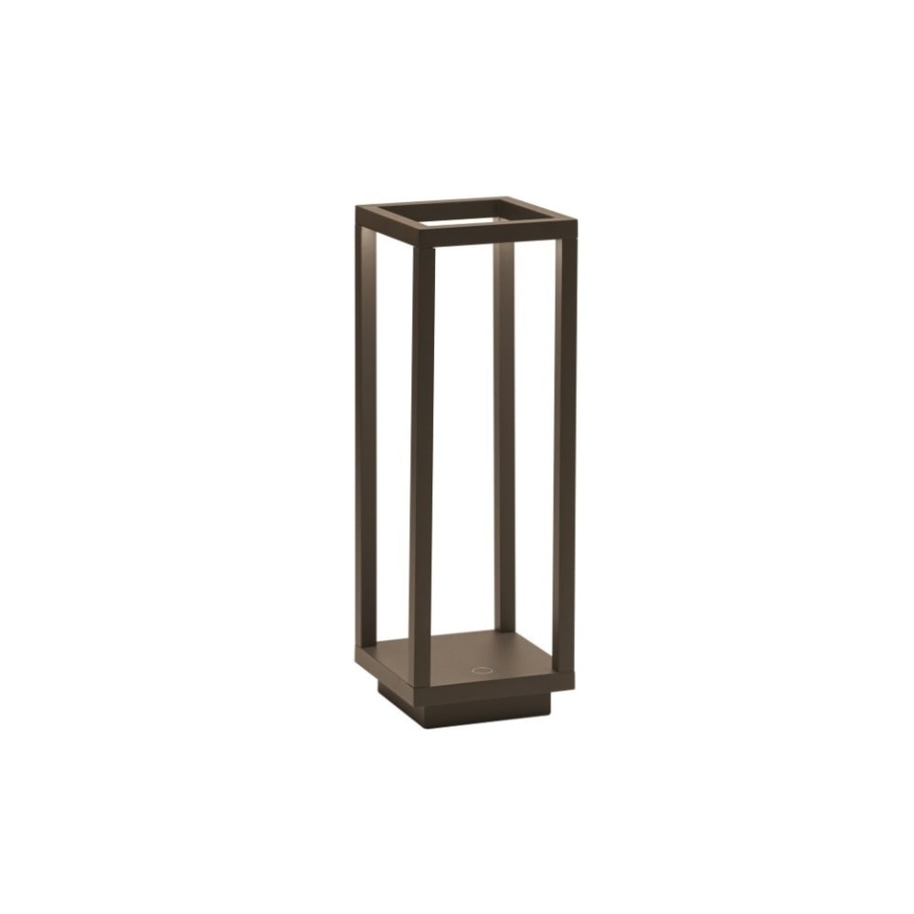 Lanterne led home corten 2,2W avec batterie IP54 zafferano Lanterne led home corten 2,2W avec batterie IP54 zafferano