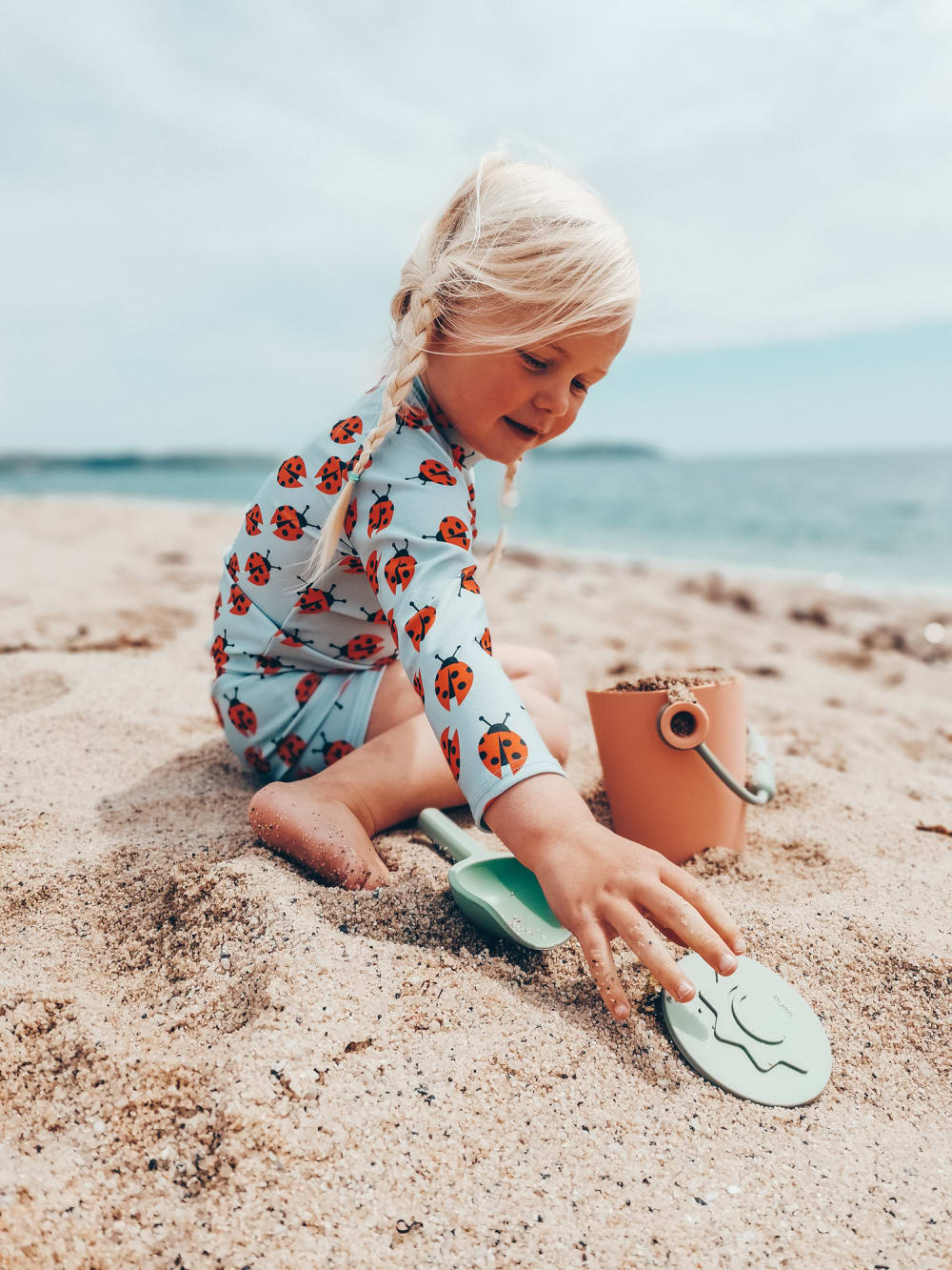 Set de plage en silicone  Rose - Maisons du Monde