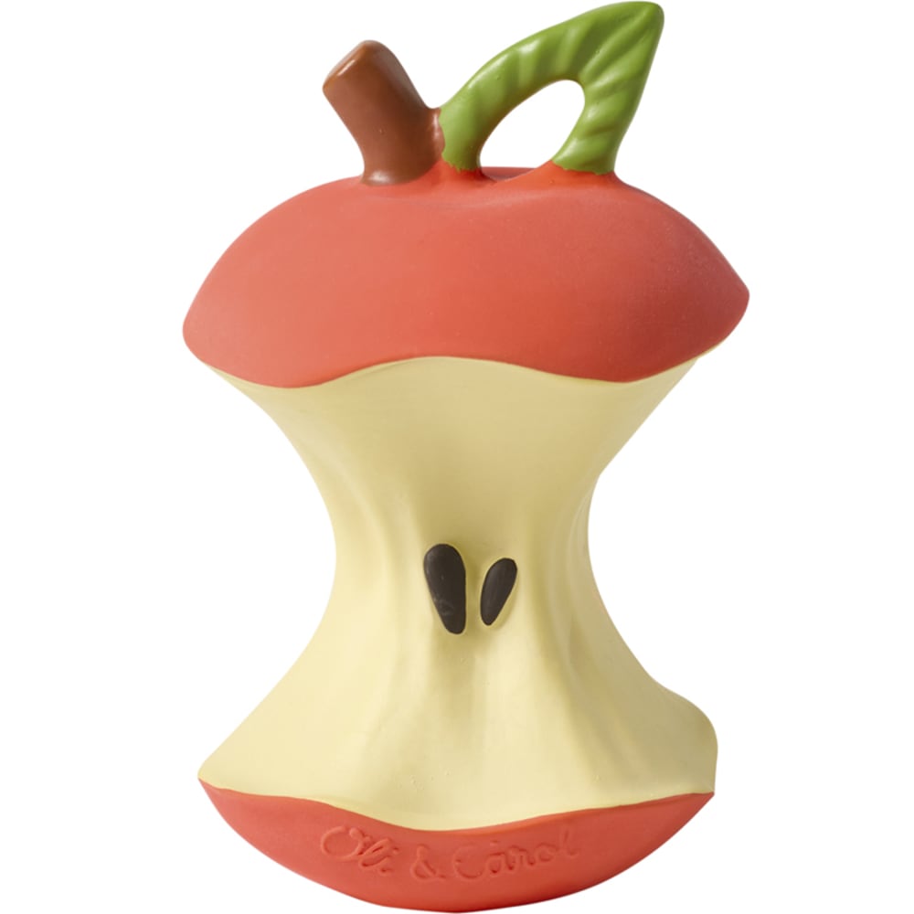 Oli&Carol Jouet de dentition Rouge Caoutchouc - 6x9x6cm
