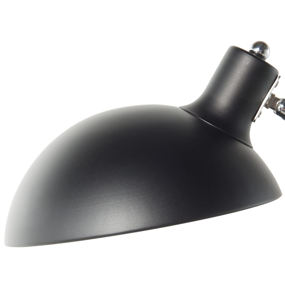 Lampe de bureau réglable métal noir — vue 4