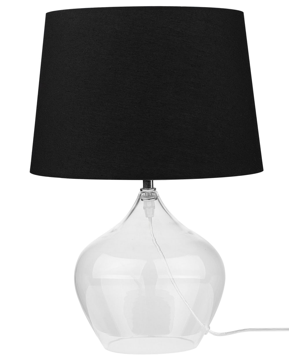 Lampe à poser verre noir — vue 4