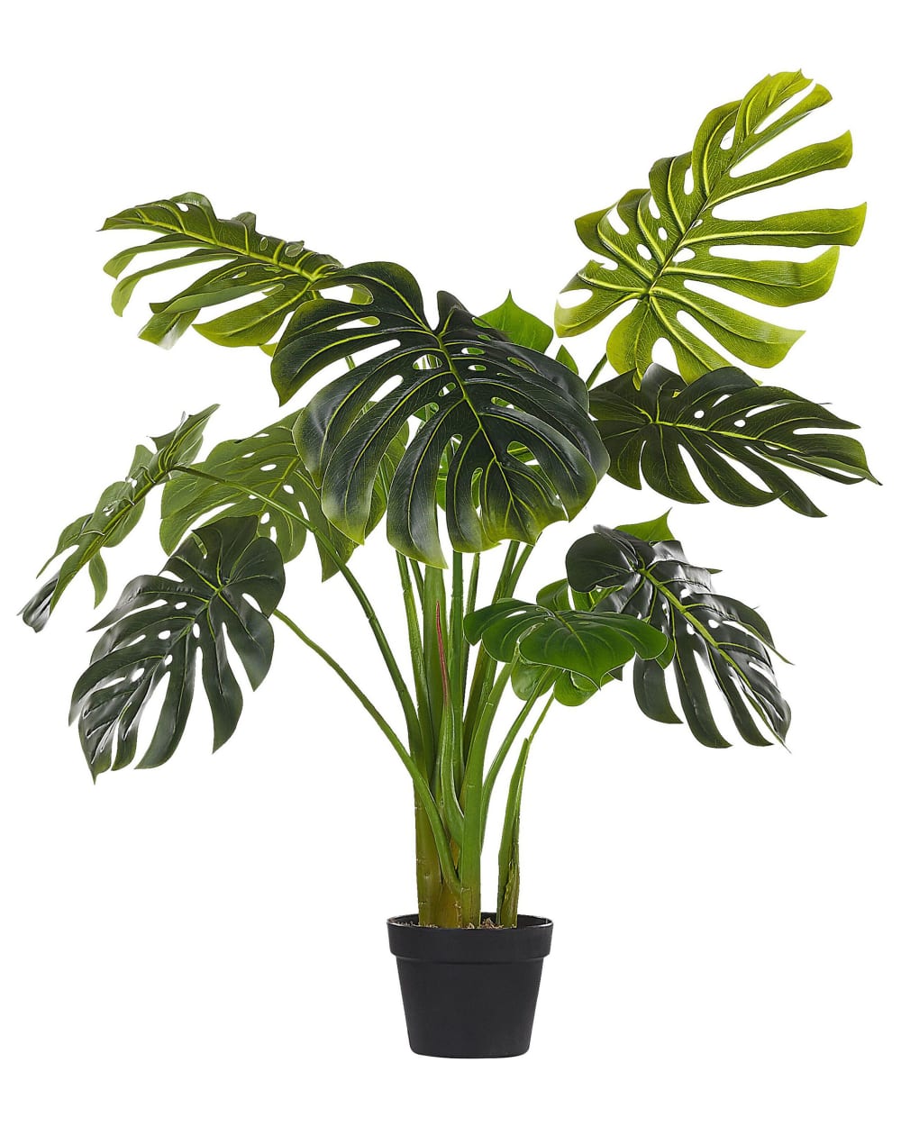 Beliani Kunstpflanze aus Kunststoff 113cm, grün style landhaus - Pvc - Polyvinlychlorid