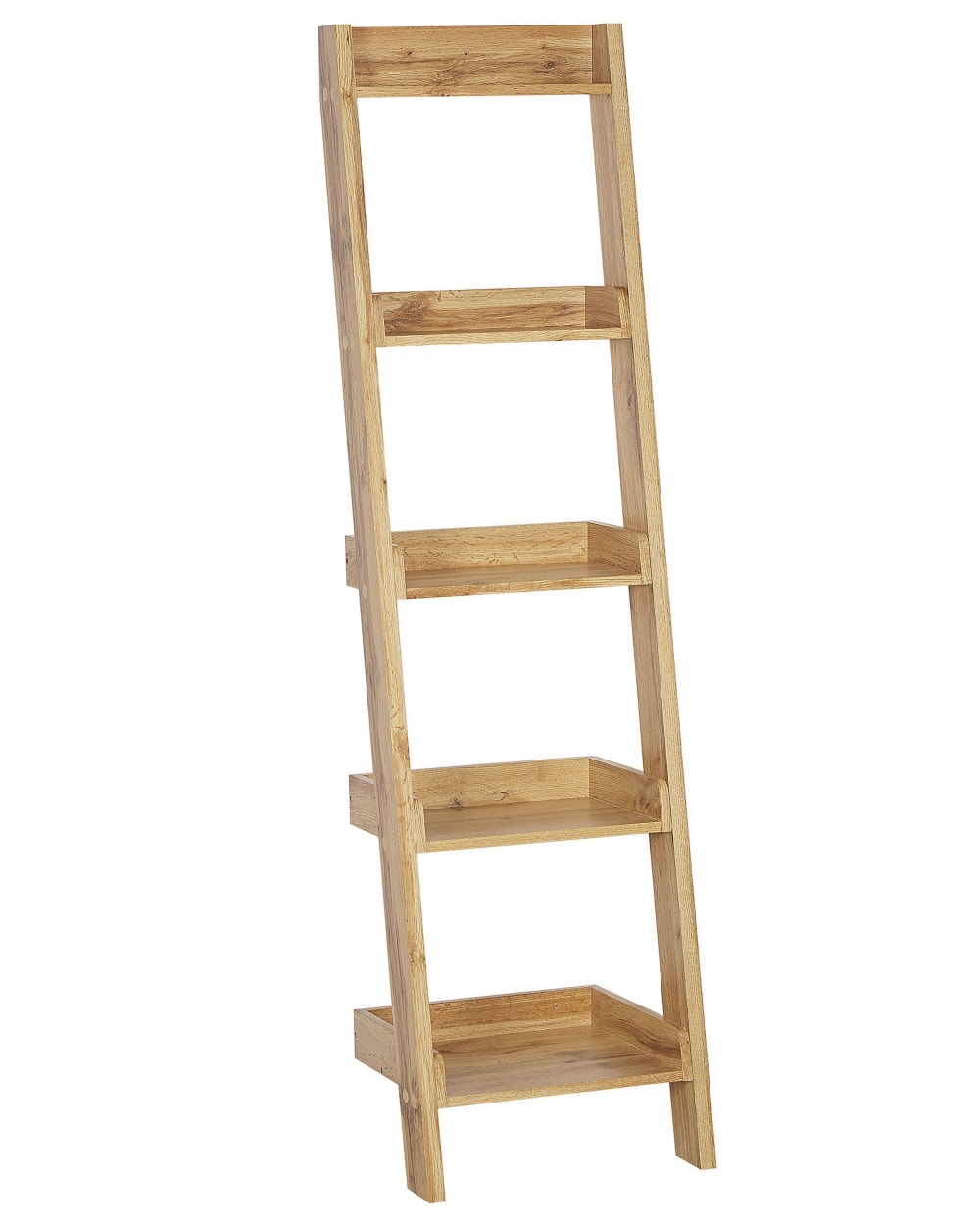 Regal Mit 5 Ebenen Aus Holzwerkstoff 169Cm, Braun