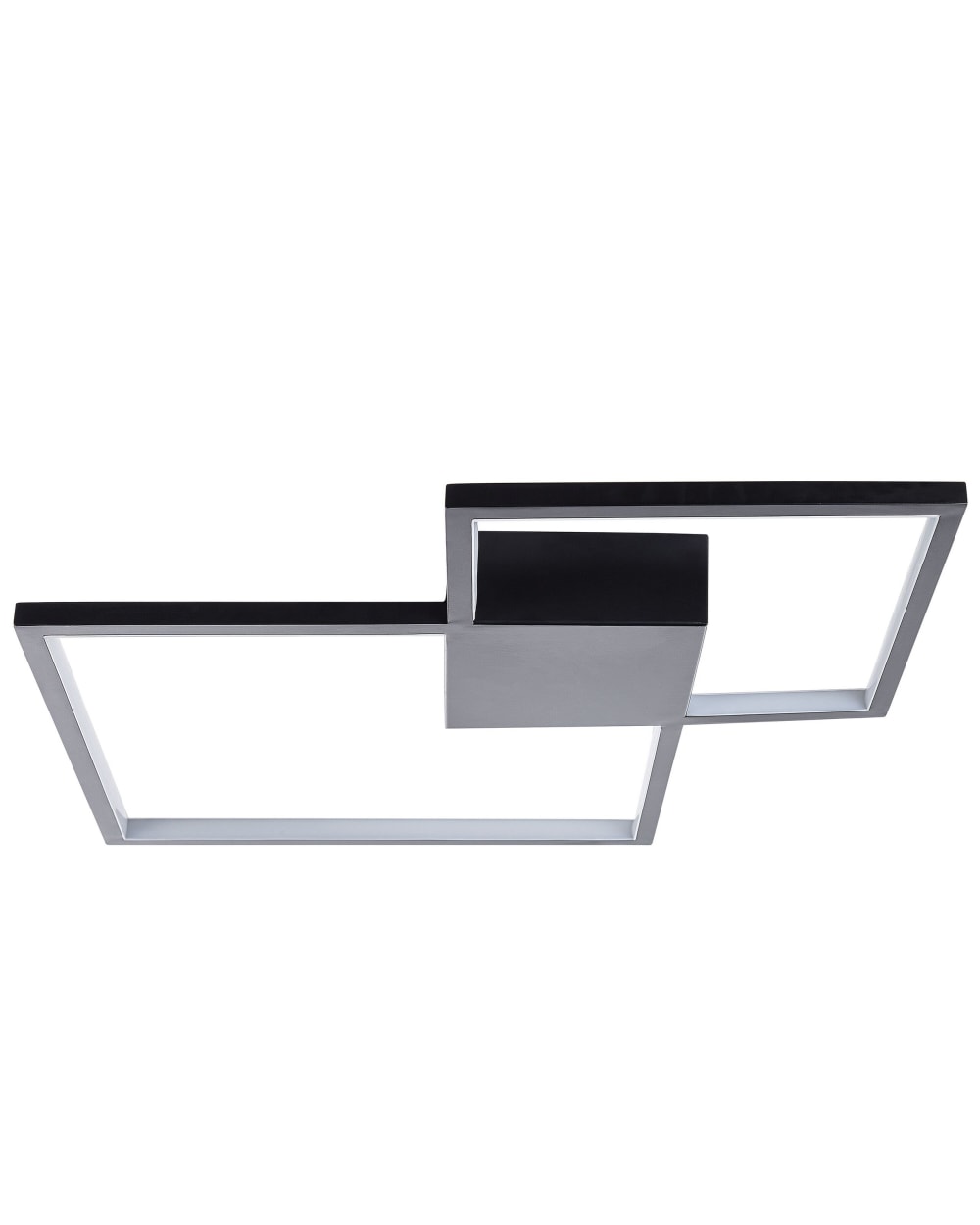 Plafonnier à led métal noir