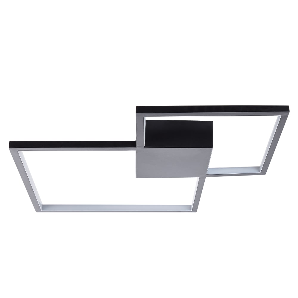 Plafonnier à led métal noir — vue 4