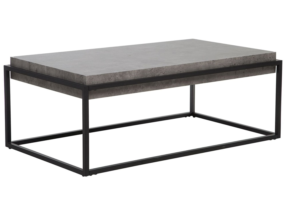 Couchtisch Aus Mdf-Platte, Grau