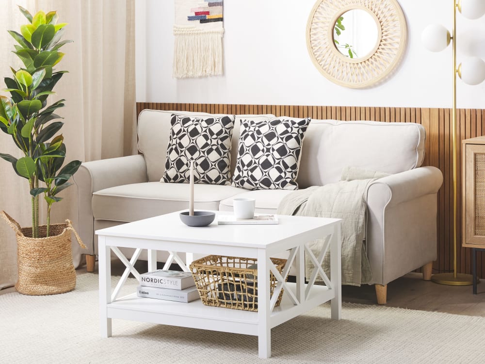 Couchtisch aus Mdf-platte, weiß - Maisons Du Monde