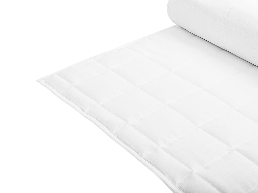Bettdecke Aus Polyester 220 X 200Cm, Weiß