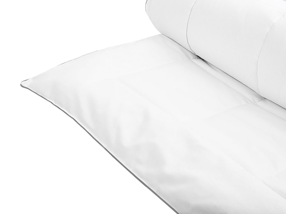 Bettdecke Aus Japara Baumwolle 240 X 220Cm, Weiß