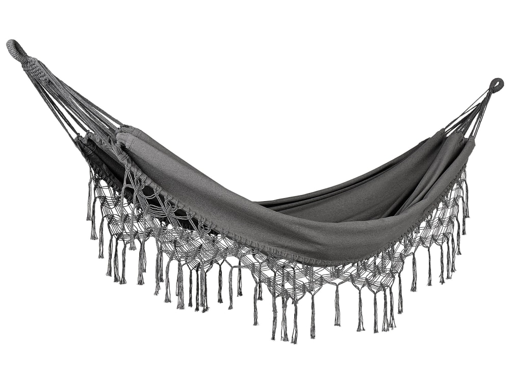 Hamac coton gris
