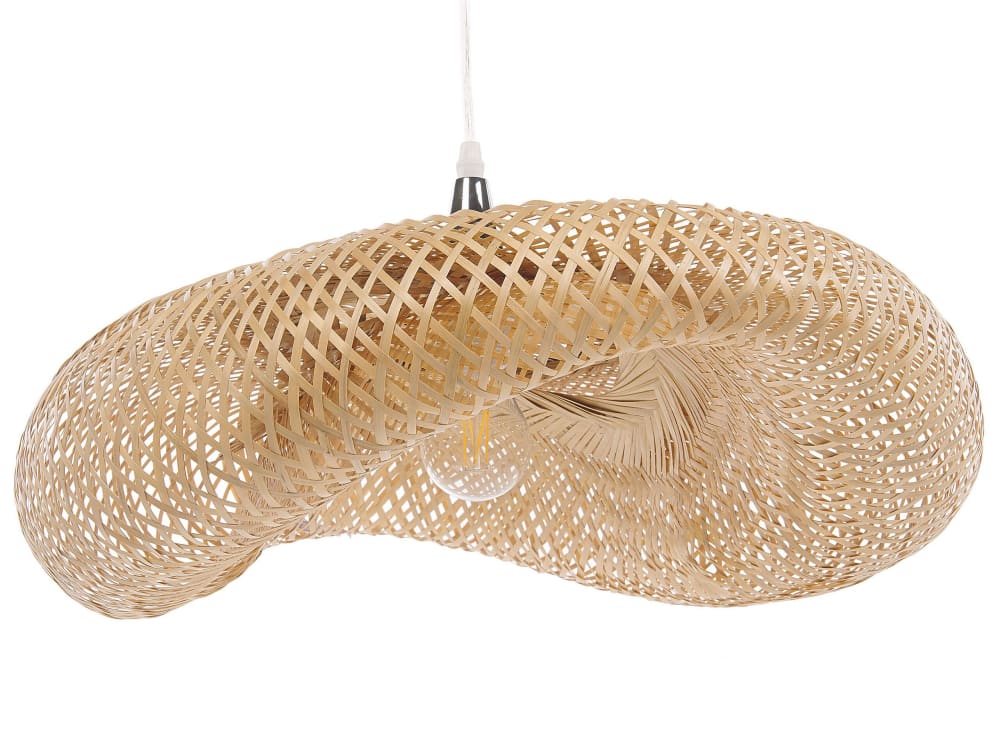 Suspension d’intérieur bambou marron clair — vue 4
