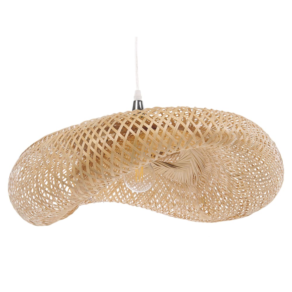Suspension d’intérieur bambou marron clair — vue 4