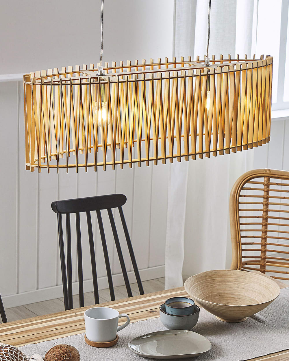 Suspension d’intérieur marron clair — vue 3