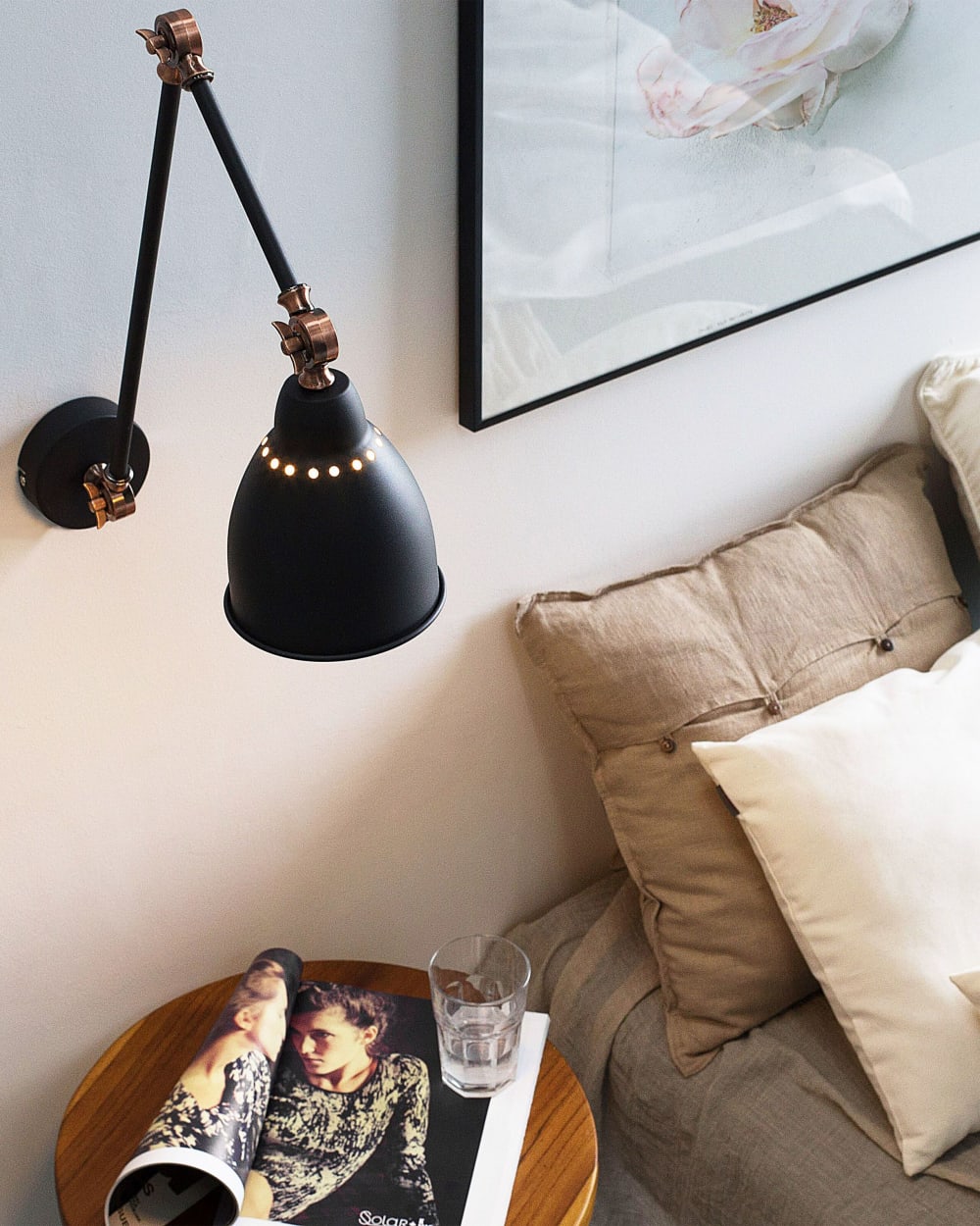 Wandleuchten aus Metall 18-44cm, grau - Maisons Du Monde