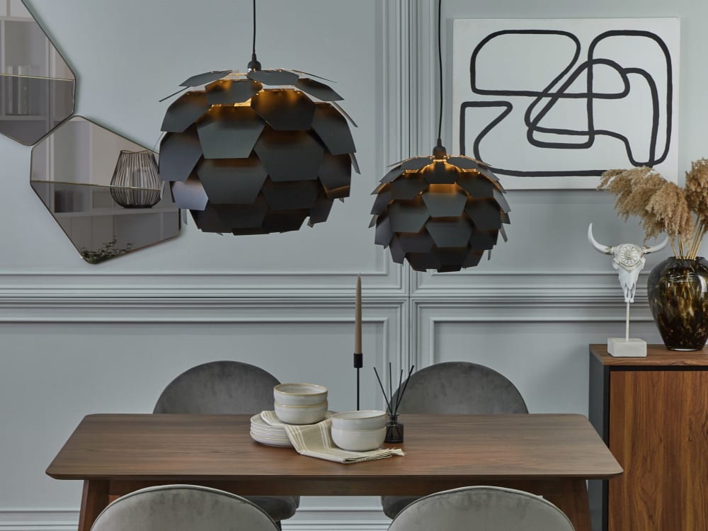 Suspension d’intérieur noir — vue 3