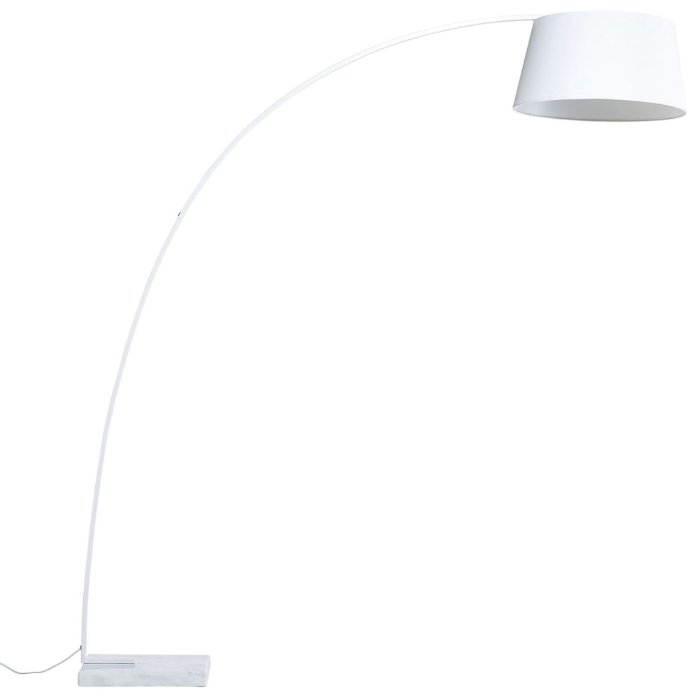 Lampadaire métal blanc — vue 4
