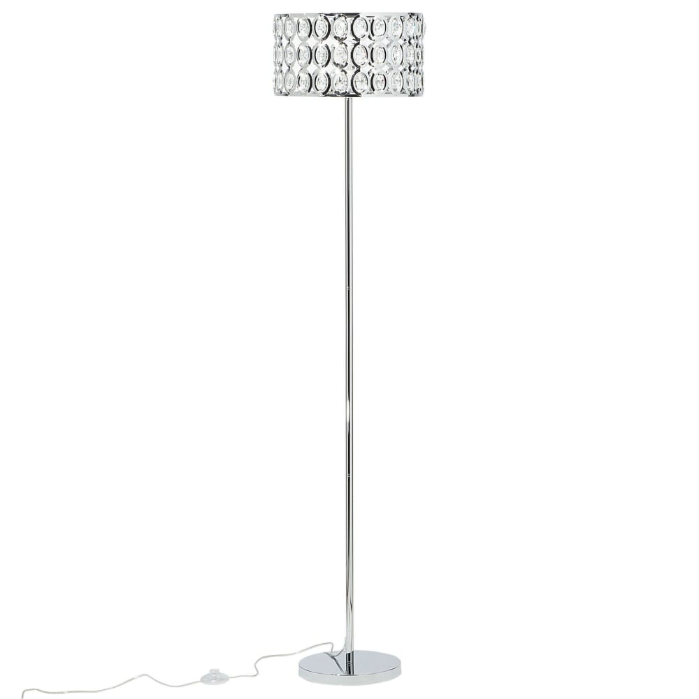 Lampadaire cristal argenté — vue 4