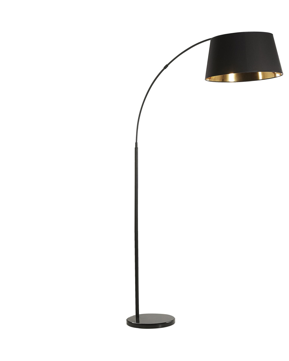 lampadaire métal noir