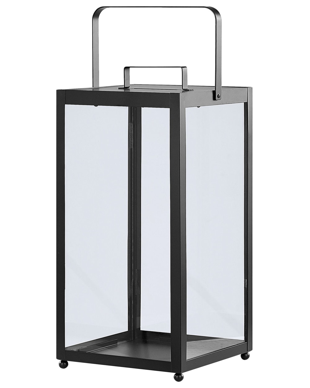 linterna  53 cm metal negro
