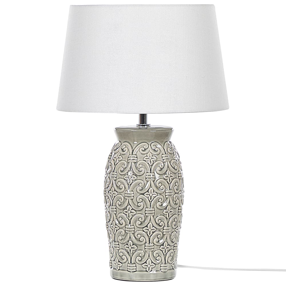 Lampe à poser céramique gris — vue 4