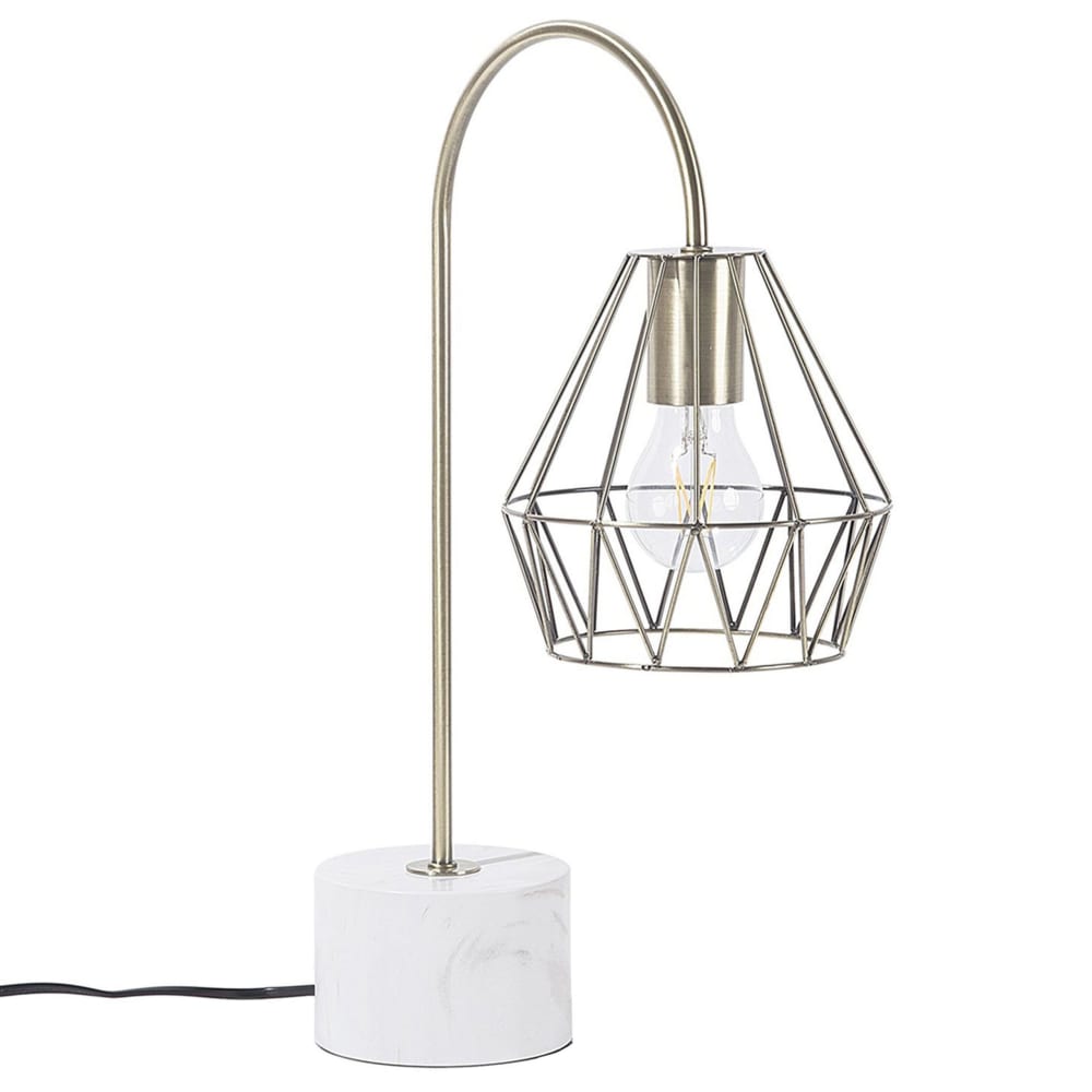 Lampe à poser métal laiton — vue 4