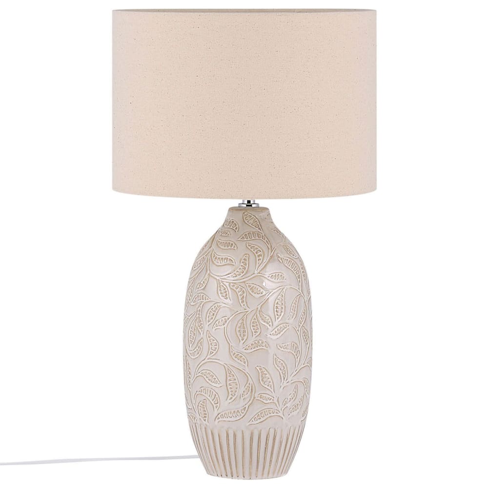 Lampe à poser céramique beige — vue 4