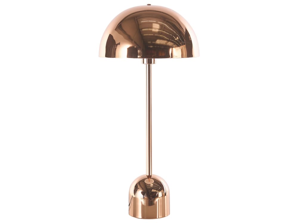 Tischleuchte Aus Metall 64Cm, Kupfer