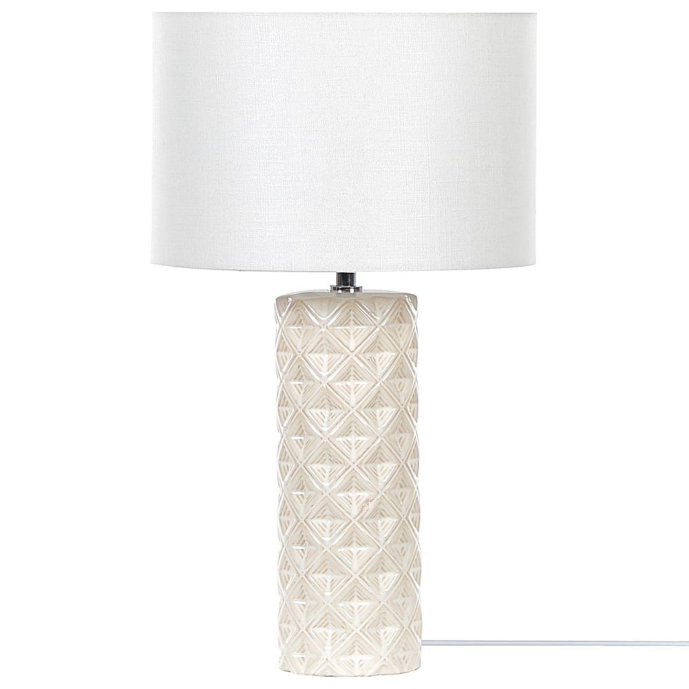 Lampe à poser céramique beige clair — vue 4