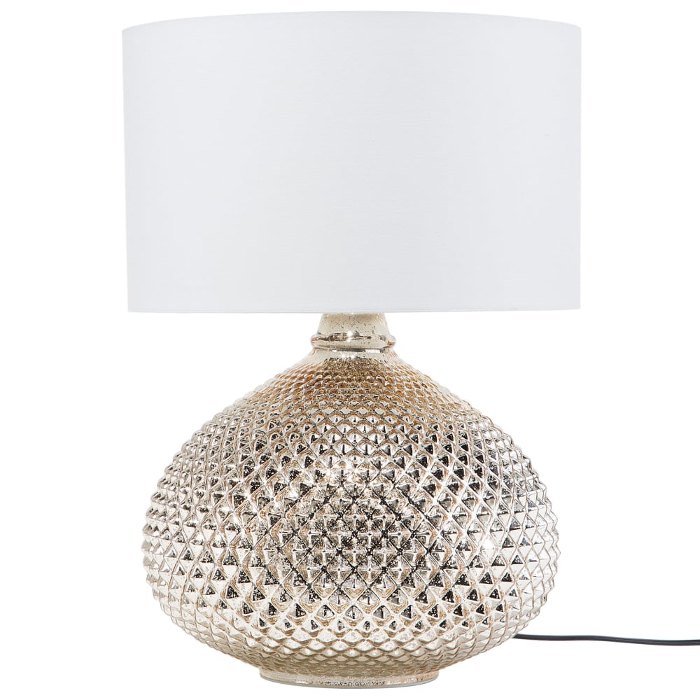 Lampe à poser verre doré — vue 4