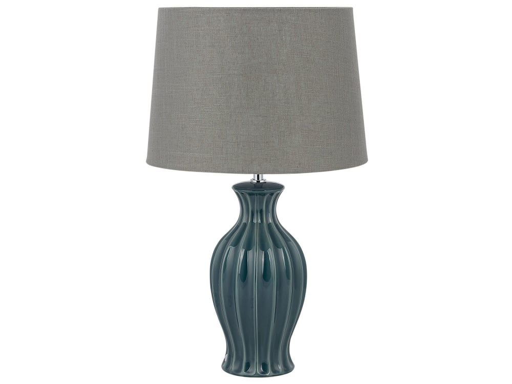 Lampe à poser céramique vert