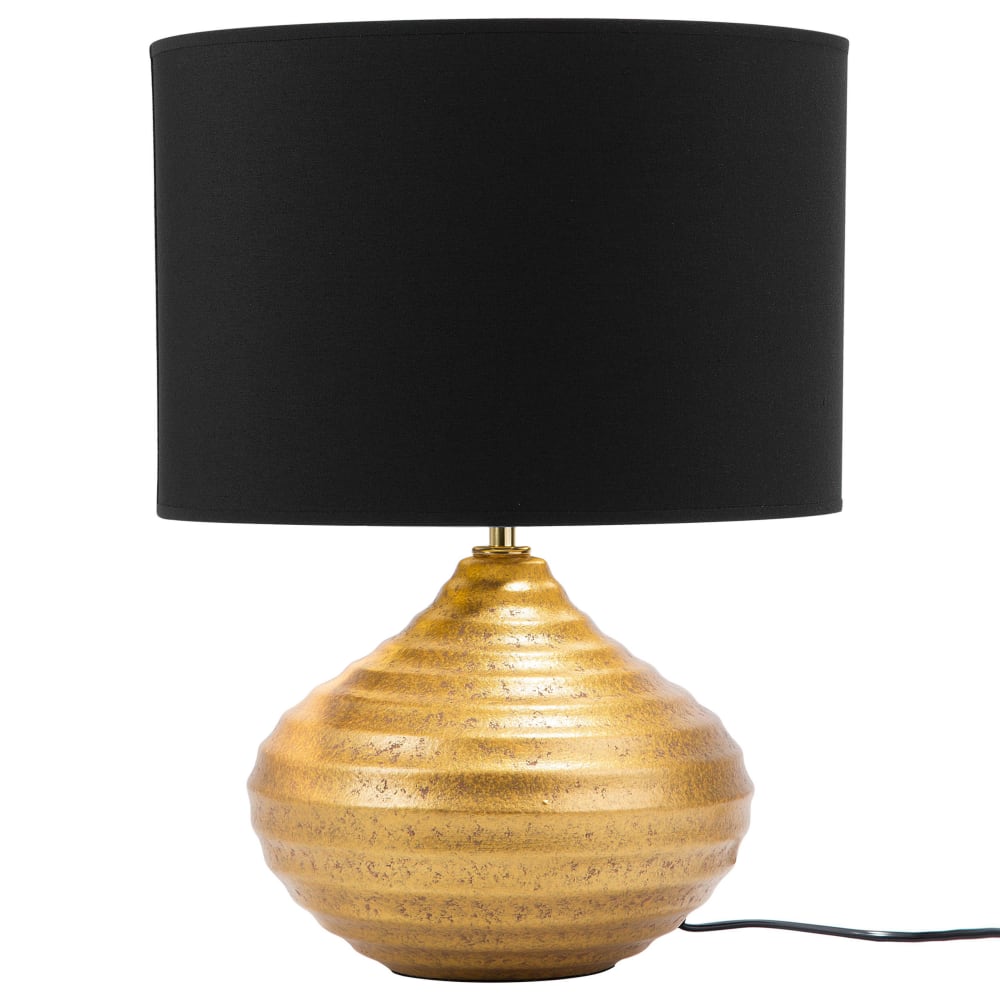 Lampe à poser céramique doré — vue 4