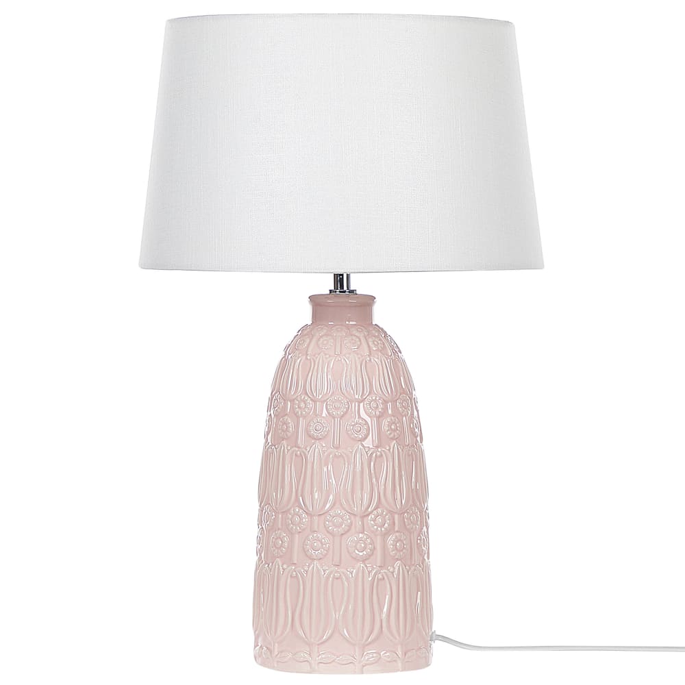 Lampe à poser céramique rose — vue 4
